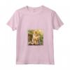 Ragamuffin Gatto Giardino Fiori Pittura Pet Mamma Papà Maglietta con Collo a V - Ideale per gli Amanti dei Gatti - Acquista Maglietta Ragamuffin Online