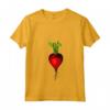 Ravanello Vegano Vegetariano Amore Ravanelli - Maglietta con Collo a V per Amanti delle Piante e delle Verdure - Ideale per Giardinieri e Vegani