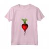 Ravanello Vegano Vegetariano Amore Ravanelli - Maglietta con Collo a V per Amanti delle Piante e delle Verdure - Ideale per Giardinieri e Vegani