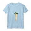 Ravanello Vegano Vegetariano Amore Maglietta con Collo a V - La Vita è Migliore con i Ravanelli - Design per Amanti delle Piante