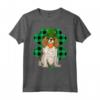 Spaniel Cavalier Di Re Carlo San Patrizio Portafortuna Maglietta - Abbigliamento Divertente per Amanti dei Cani - Ideale per San Patrizio