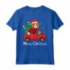 Cavalier Re Carlo Spaniel Natale - Divertente Maglietta per Amanti dei Cani - Regalo Carino e Unico