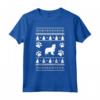 Cavalier Re Carlo Spaniel brutto Natale Maglietta - Regalo Divertente per Amanti dei Cani - Ideale per Proprietari di Cane