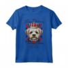 Re Carlo III III Cane Incoronazione Britannica 2023 Memorabilia Maglietta - Long Live the King - Coronation 2023