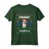 Merry Woofmas Cavalier King Charles Spaniel - Maglietta per Amanti dei Cani a Natale - Regalo Unico e Divertente