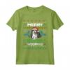 Merry Woofmas Cavalier King Charles Spaniel - Maglietta per Amanti dei Cani a Natale - Regalo Unico e Divertente