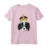 Carino Cavalier, Re Carlo Spaniel Indossare Corona Maglietta - Regalo Unico per Amanti dei Cani Cavalier King Charles Spaniel - Ideale per Proprietari di Cani e Amanti degli Animali