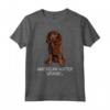 Amante dei Cani Pazzi American Water Spaniel Maglietta - Regalo Divertente per Amanti dei Cani