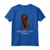 Amante dei Cani Pazzi American Water Spaniel Maglietta - Regalo Divertente per Amanti dei Cani