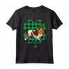 Re Carlo Spaniel Lucky Clover - Maglietta San Patrizio per Amanti dei Cani - Regalo Divertente per Amici e Familiari