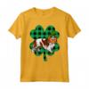 Re Carlo Spaniel Lucky Clover - Maglietta San Patrizio per Amanti dei Cani - Regalo Divertente per Amici e Familiari