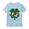 Re Carlo Spaniel Lucky Clover - Maglietta San Patrizio per Amanti dei Cani - Regalo Divertente per Amici e Familiari