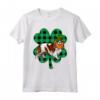 Re Carlo Spaniel Lucky Clover - Maglietta San Patrizio per Amanti dei Cani - Regalo Divertente per Amici e Familiari