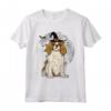Spaniel Cavaliere Di Re Carlo Cappello Strega Halloween - Scary Maglietta per Amanti Dei Cani - Ideale Come Regalo Divertente