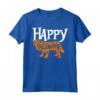 Felice Halloween Re Carlo Spaniel Maglietta - Divertente Tee per Halloween - Ideale per Proprietari di King Charles Spaniel