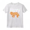 Felice Halloween Re Carlo Spaniel Maglietta - Divertente Tee per Halloween - Ideale per Proprietari di King Charles Spaniel