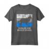 Cavalier Re Carlo Spaniel Retro Maglietta - Silhouette Vintage Ideale come Regalo per Amanti dei Cani