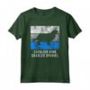 Cavalier Re Carlo Spaniel Retro Maglietta - Silhouette Vintage Ideale come Regalo per Amanti dei Cani