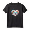 Cavalier Re Carlo Spaniel Maglietta - T-shirt Leggera con Stampa del tuo Cane - Ideale per Amanti dei Cani