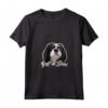 Donna Cavalier Re Carlo Spaniel Maglietta con Collo a V - Ideale per gli Amanti dei Cani Cavalier King Charles Spaniel