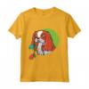 Natale Re Carlo Spaniel con Agrifoglio - Maglietta per Amanti dei Cani - Idea Regalo Unica per Natale
