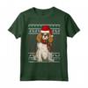 Ugly Christmas Spaniel Cavalier Di Re Carlo Natale Maglietta - Regalo Divertente per Amanti dei Cani