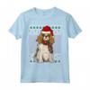 Ugly Christmas Spaniel Cavalier Di Re Carlo Natale Maglietta - Regalo Divertente per Amanti dei Cani