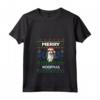Donna Merry Woofmas Cavalier King Charles Spaniel Cani Maglietta Natale - Regalo Divertente per Amanti dei Cani