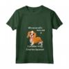 Donna Cavalier King Charles Spaniel Amanti dei Cani - Maglietta con Collo a V per Proprietari di Cani - Cane Mamma e Papà