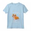 Donna Cavalier King Charles Spaniel Amanti dei Cani - Maglietta con Collo a V per Proprietari di Cani - Cane Mamma e Papà