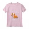 Donna Cavalier King Charles Spaniel Amanti dei Cani - Maglietta con Collo a V per Proprietari di Cani - Cane Mamma e Papà