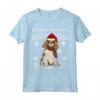 Buon Natale Spaniel Cavaliere Di Re Carlo Ugly Christmas Maglietta - Ideale Regalo per Amanti dei Cani a Natale