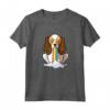 Arcobaleno Cavaliere Re Charles Spaniel Cane Mamma - Maglietta per Amante dei Cani - Ideale per Compleanno o Natale