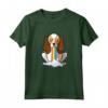 Arcobaleno Cavaliere Re Charles Spaniel Cane Mamma - Maglietta per Amante dei Cani - Ideale per Compleanno o Natale