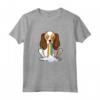 Arcobaleno Cavaliere Re Charles Spaniel Cane Mamma - Maglietta per Amante dei Cani - Ideale per Compleanno o Natale