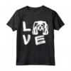 Love Cavalier Re Carlo Spaniel Maglietta - Camicia Love da Donna e Uomo - Ideale per Amanti dei Cani