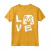 Love Cavalier Re Carlo Spaniel Maglietta - Camicia Love da Donna e Uomo - Ideale per Amanti dei Cani
