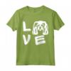 Love Cavalier Re Carlo Spaniel Maglietta - Camicia Love da Donna e Uomo - Ideale per Amanti dei Cani