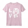 Love Cavalier Re Carlo Spaniel Maglietta - Camicia Love da Donna e Uomo - Ideale per Amanti dei Cani