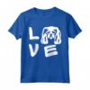 Love Cavalier Re Carlo Spaniel Maglietta - Camicia Love da Donna e Uomo - Ideale per Amanti dei Cani