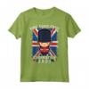 Re Carlo III Divertente Guardia Incoronazione Union Jack Bandiera Bambini Maglietta - Regalo Patriottico per l'Incoronazione del Regno Unito 2023