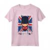 Re Carlo III Divertente Guardia Incoronazione Union Jack Bandiera Bambini Maglietta - Regalo Patriottico per l'Incoronazione del Regno Unito 2023
