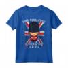 Re Carlo III Divertente Guardia Incoronazione Union Jack Bandiera Bambini Maglietta - Regalo Patriottico per l'Incoronazione del Regno Unito 2023