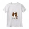 Donna Re Carlo Spaniel Squadra Mamma Divertente Cane Amante - Maglietta Collo a V per Uomo - Ideale per Compleanno o Natale