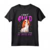 Carino Re Carlo Cavalier Spaniel Cucciolo Non Capannone Magico Maglietta - Ideale per Amanti dei Cani King Charles Cavalier Spaniel