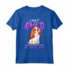 Carino Re Carlo Cavalier Spaniel Cucciolo Non Capannone Magico Maglietta - Ideale per Amanti dei Cani King Charles Cavalier Spaniel