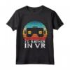 Preferirei in VR - Maglietta Realtà Virtuale Gamer Retro - Regalo Natalizio per Appassionati di Videogiochi