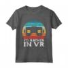 Preferirei in VR - Maglietta Realtà Virtuale Gamer Retro - Regalo Natalizio per Appassionati di Videogiochi