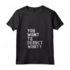 Donna Vuoi detrarre - T-shirt Contabile Divertente per Stagione Fiscale - Design Esclusivo per Contabili e Analisti Finanziari