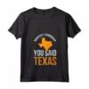 Donna Taxes? I Thought You Said Texas Evasione Delle Tasse Maglietta con Collo a V - Ideale per Consulenti Fiscali e Contribuenti